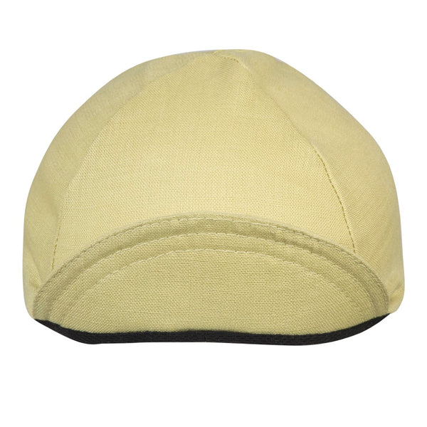 Pear Linen 4-Panel Cap