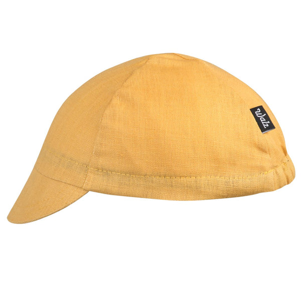 Peach Linen 4-Panel Cap