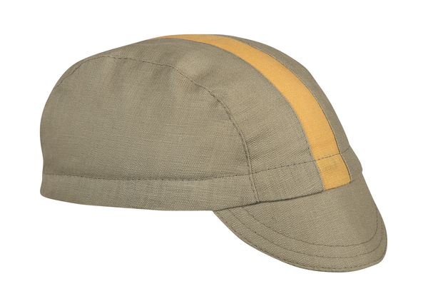 Martini/Peach Linen 3-Panel Cap