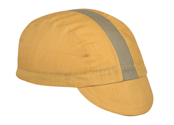 Peach/Martini Linen 3-Panel Cap