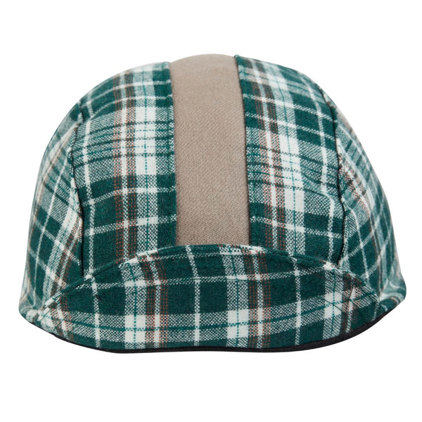 Green Plaid/Taupe Wool 3-Panel