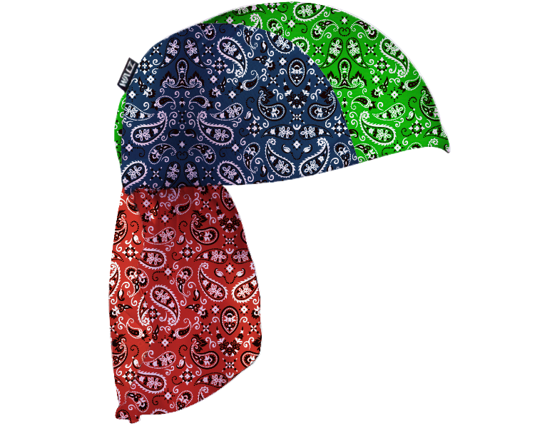 Bandana Technical Skull Cap with Neck Flap - Multicolor – Walz
