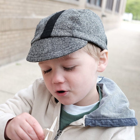 Child wearing the Buckaroo kids cap.