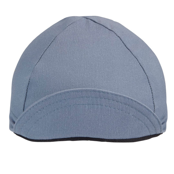 Cool River Cotton 4-Panel Cap.  Light blue cap.  Brim up front view.