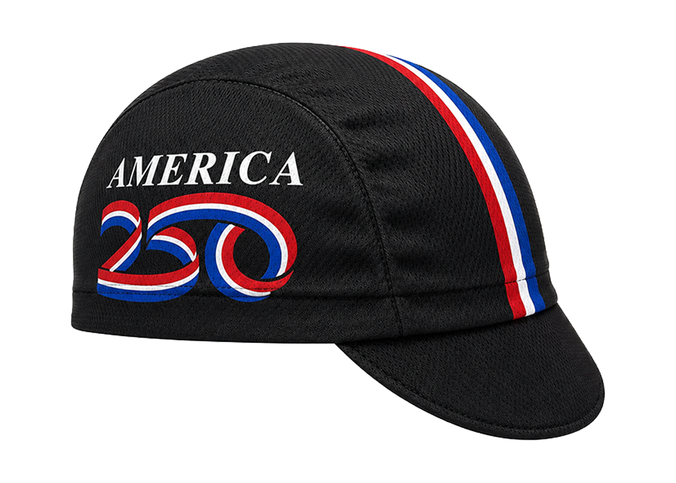 250th Anniversary - USA Technical Cycling Cap - Black – Walz Caps
