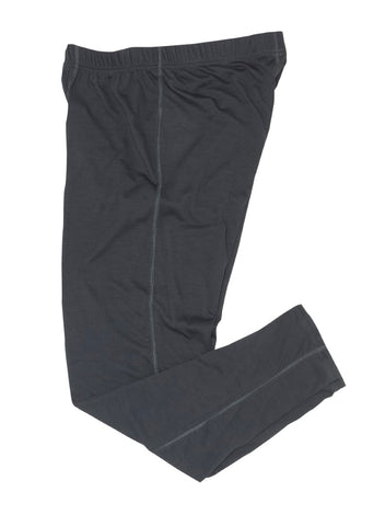Black Merino Wool Base Layer Bottom