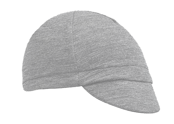 Heather Gray Merino Wool 4-Panel