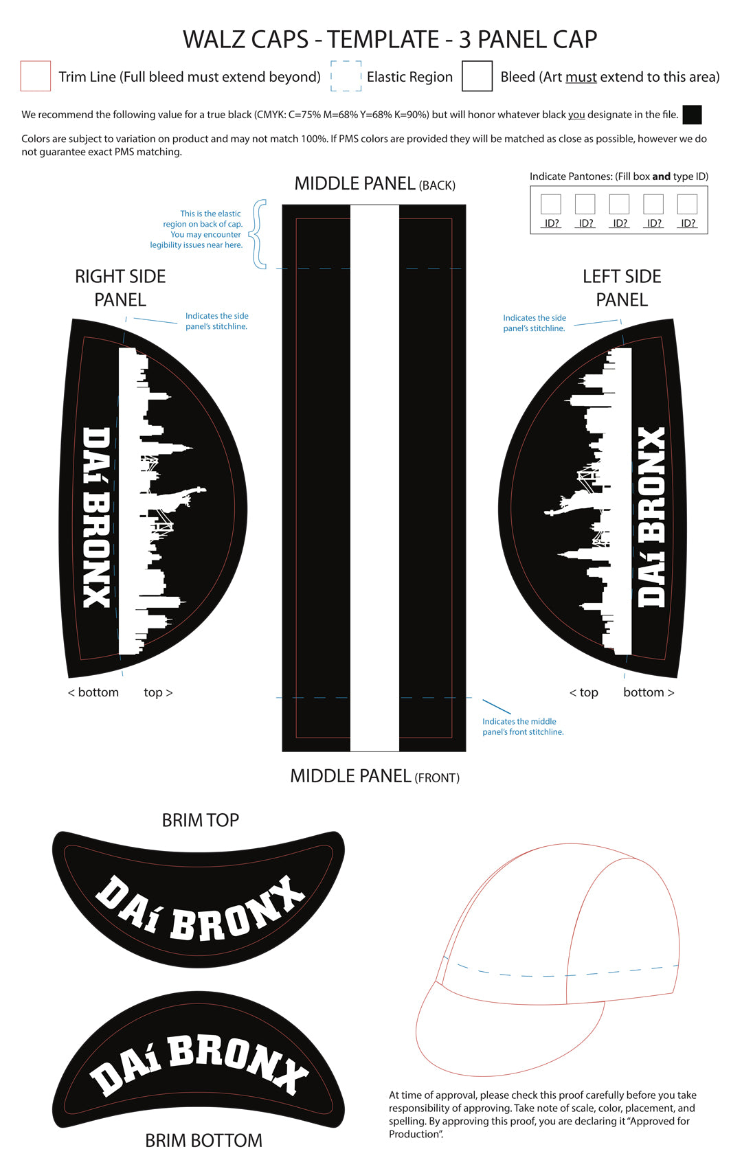 Da' Bronx Cap (Black)
