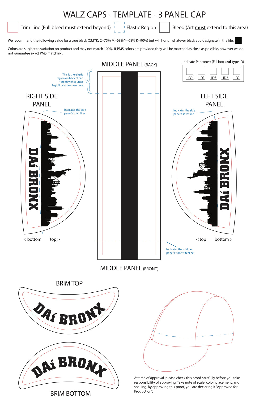 Da' Bronx Cap (White)