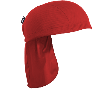 Maroon Technical Skull Cap with Neck Flap