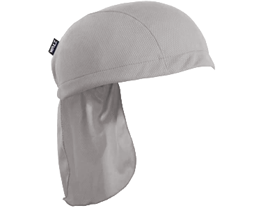 Gray Technical Skull Cap with Neck Flap