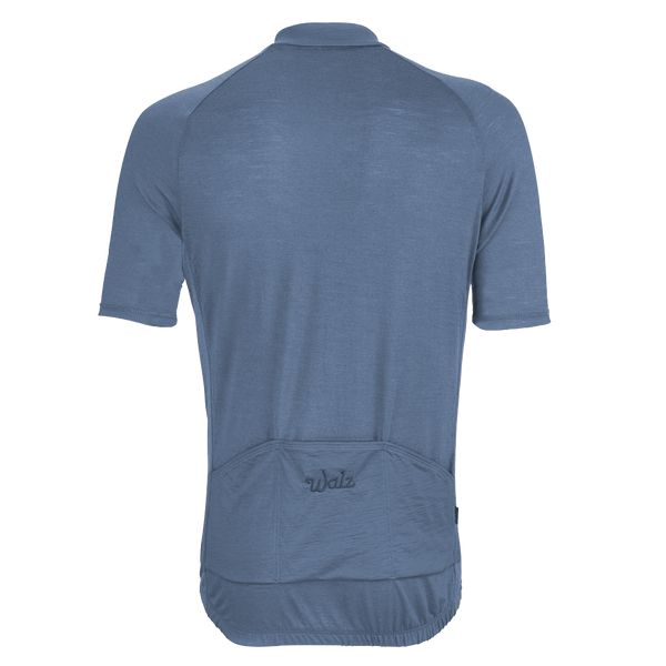 Airforce Blue Merino Wool Jersey