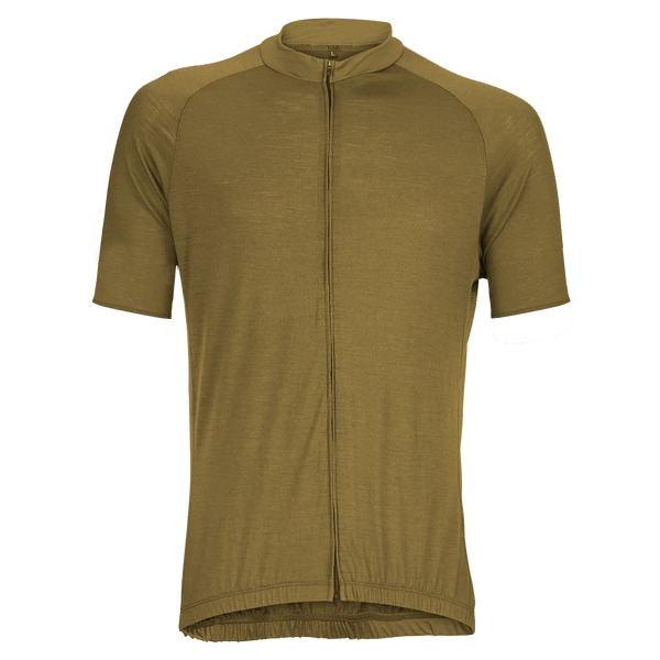 Army Olive Merino Wool Jersey