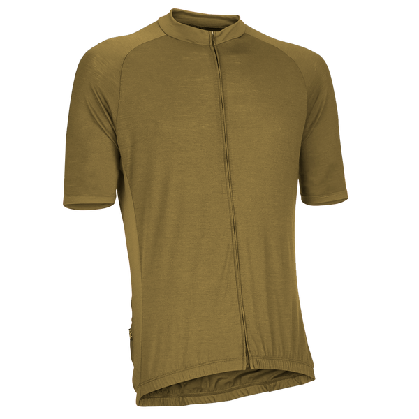 Army Olive Merino Wool Jersey