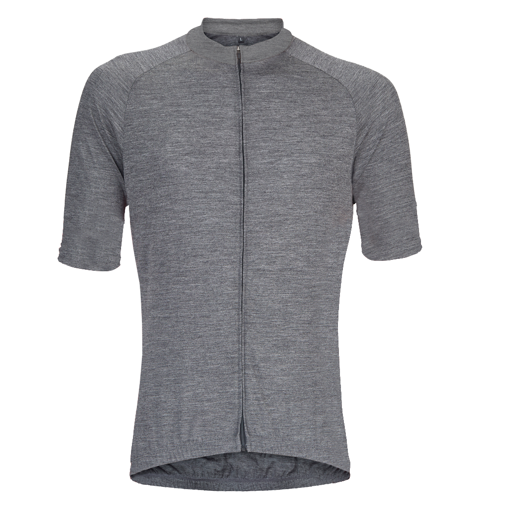 Gull Gray Merino Wool Jersey