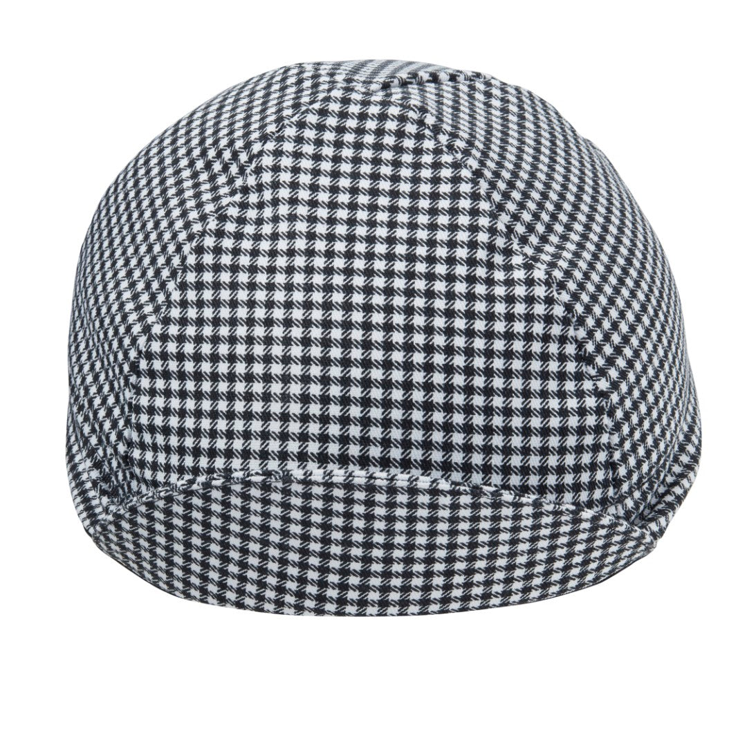 Black & White Houndstooth Cotton 4-Panel – Walz Caps - Superior