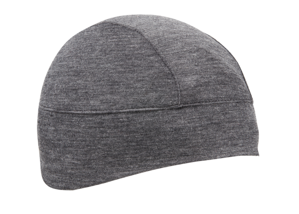 Gull Gray Merino Wool Skull Cap