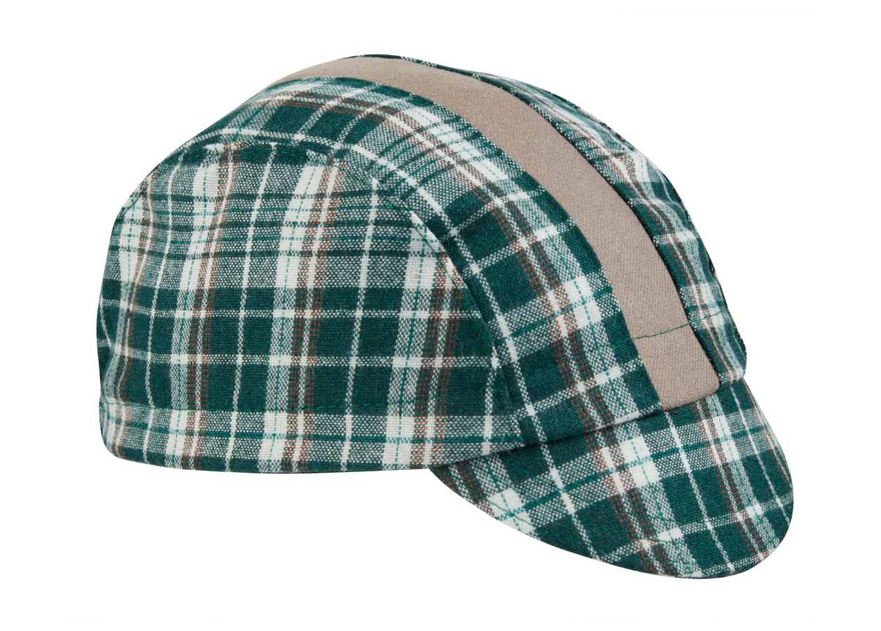 Green Plaid/Taupe Wool 3-Panel