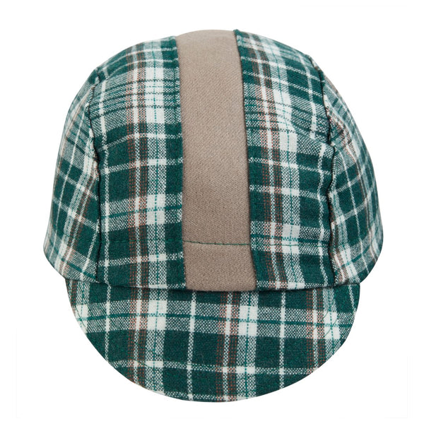 Green Plaid/Taupe Wool 3-Panel