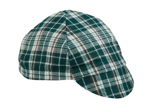 Green Plaid Wool 4-Panel