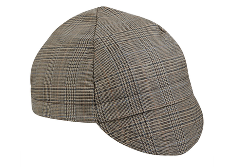 Olive Plaid Wool 4-Panel