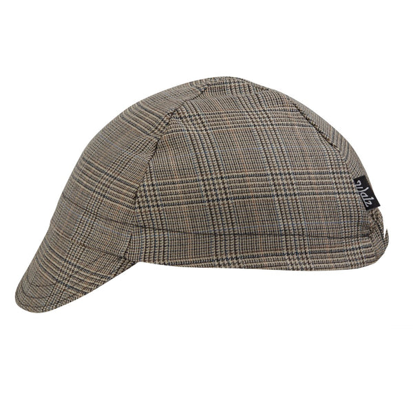 Olive Plaid Wool 4-Panel