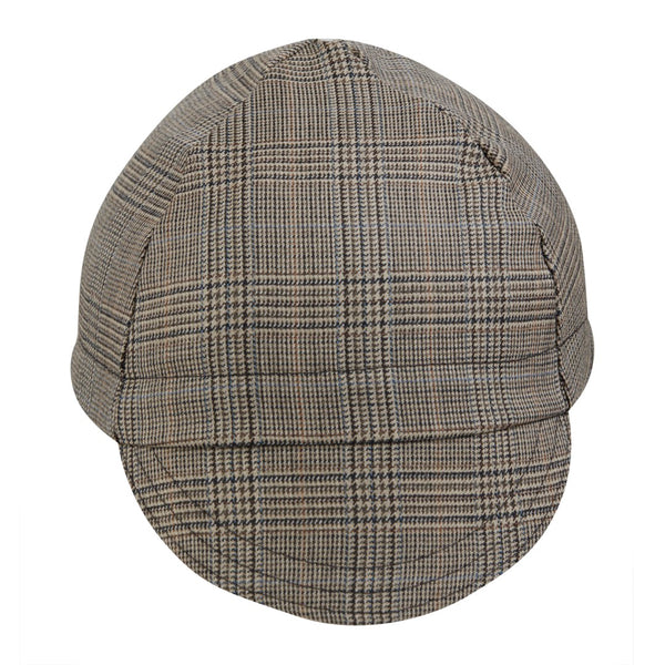 Olive Plaid Wool 4-Panel