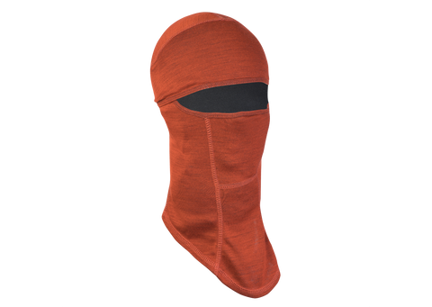 Flare Red Merino Wool Balaclava