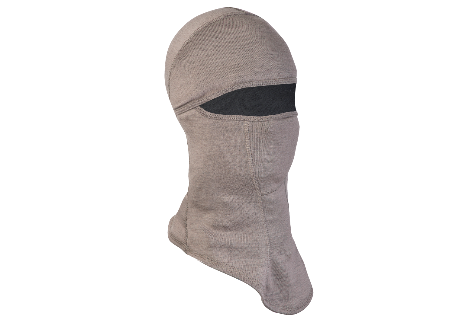 Grey Merino Wool Balaclava