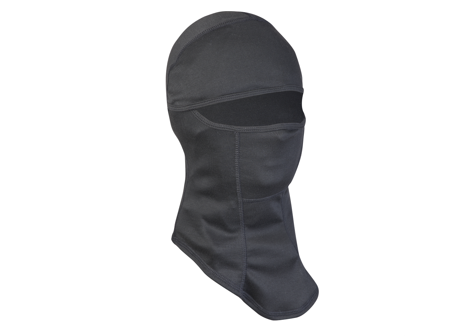 Black Merino Wool Balaclava