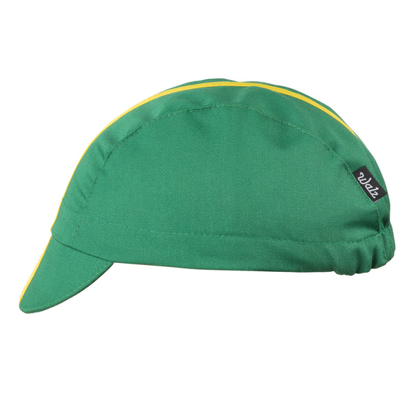 Green/Yellow Grosgrain Ribbon Cap