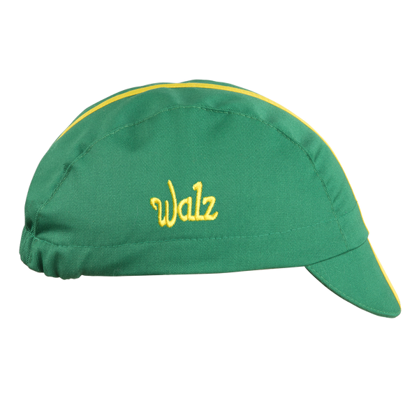 Green/Yellow Grosgrain Ribbon Cap