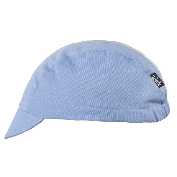 Blue/Gray Grosgrain Ribbon Cap