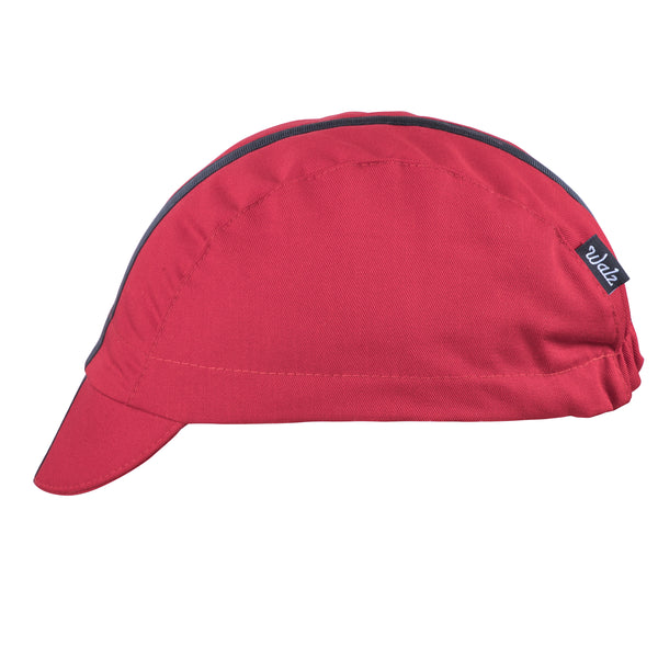 Red/Black Grosgrain Ribbon Cap