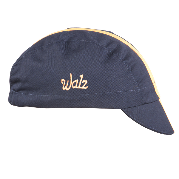 Black/Yellow Grosgrain Ribbon Cap