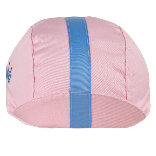Pink/Blue Grosgrain Ribbon Cap