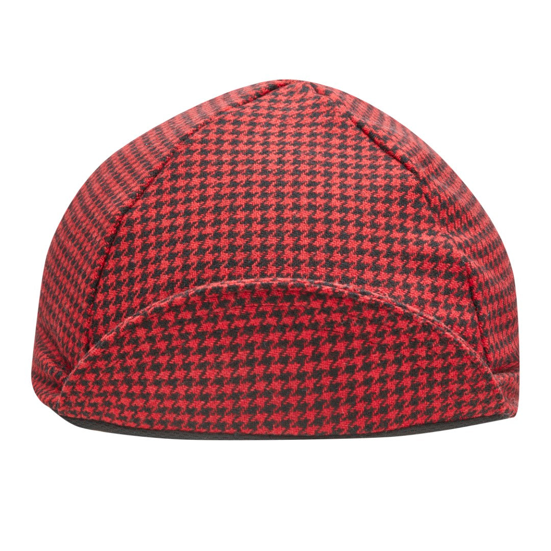 Red Houndstooth Wool 4-Panel – Walz Caps - Superior Quality
