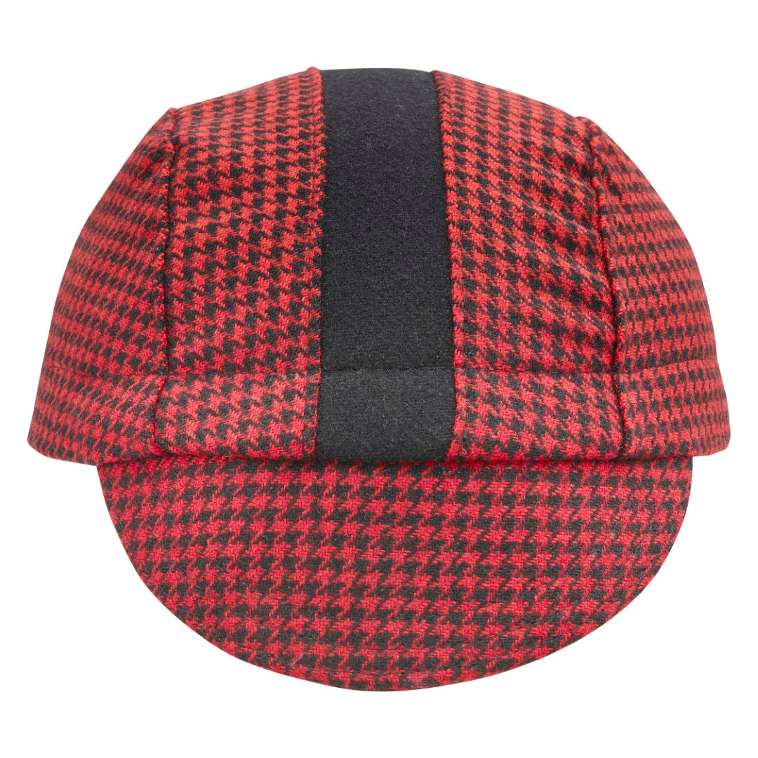 帽子 VALLAD BEANIE CAP BLK/RED Classic RORO Cuffed Beanie / Hat - Black / Red, Made in USA