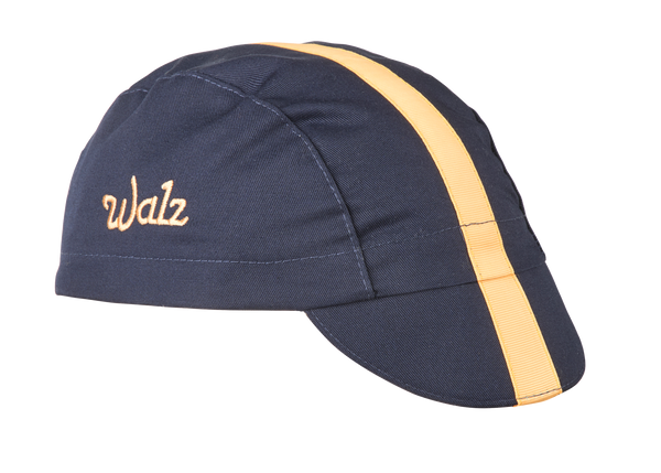 Black/Yellow Grosgrain Ribbon Cap