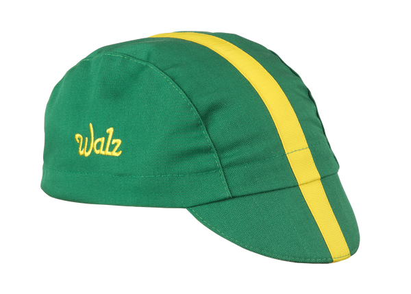 Green/Yellow Grosgrain Ribbon Cap