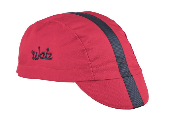 Red/Black Grosgrain Ribbon Cap