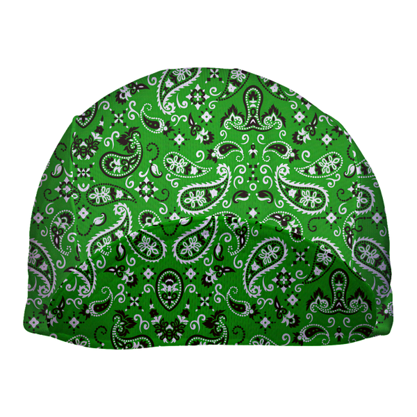 Bandana Technical Cycling Cap - Green