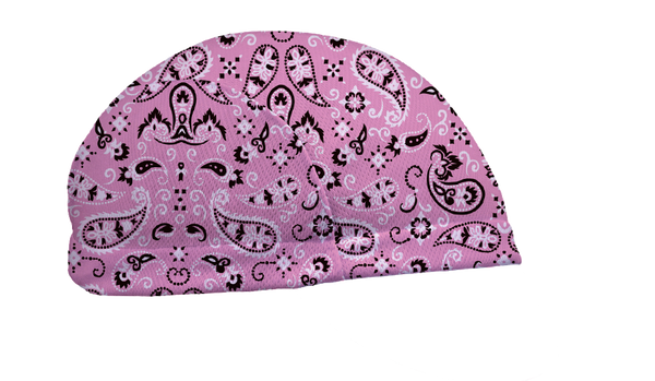Bandana Technical Skull Cap - Pink