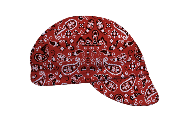 Bandana Technical Cycling Cap - Red