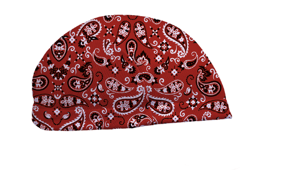 Bandana Technical Skull Cap - Red