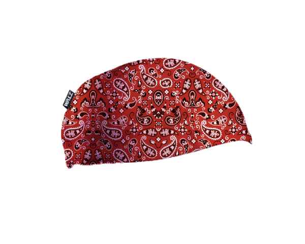 Bandana Technical Skull Cap - Red