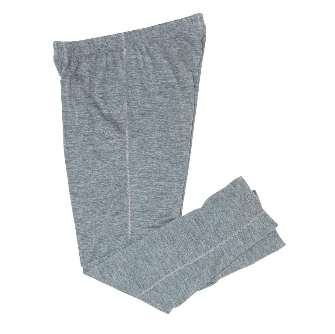 Heather Grey Merino Wool Bottoms