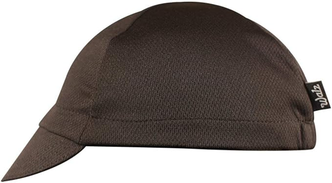 Black Technical 4-Panel – Walz Caps - Superior Quality Cycling Caps