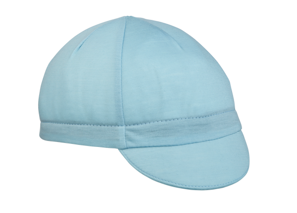 Glacier Blue Merino Wool 4-Panel