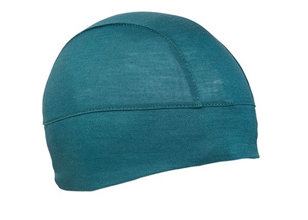 Emerald Merino Wool Skull Cap
